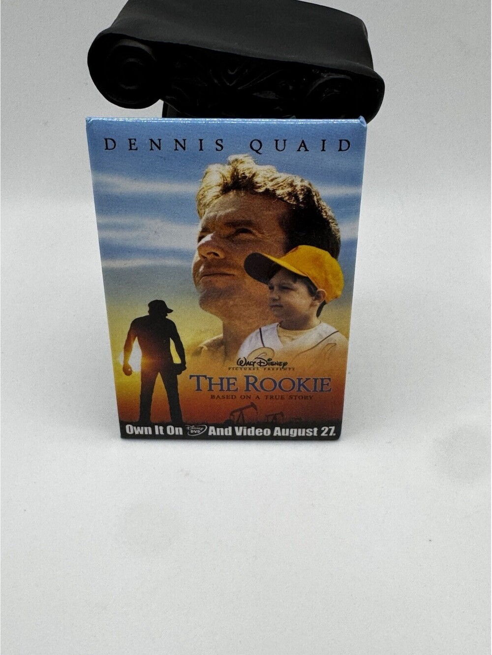 The Rookie Vintage Pin Back - Dennis Quaid